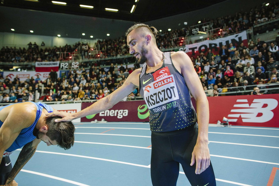 Jeszcze 30 września czułem się wyczynowym sportowcem, a już 1 października kimś zupełnie innym – mówi Artur Kuciapski (na zdjęciu z lewej, obok Adam Kszczot). Nieuleczalna choroba sprawiła, że musiał zakończyć karierę.