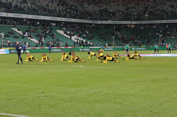 Piękne cheerleaderki Legii Warszawa