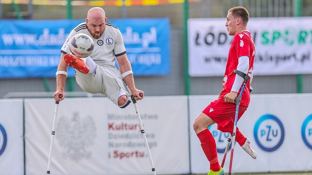 Mariusz Adamczyk (Legia Warszawa) i Krystian Kapłon (Wisła Kraków)