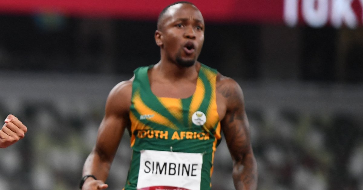 Szybki bieg Akaniego Simbine. I rekord Alisona dos Santosa