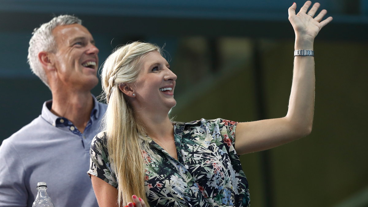 Rebecca Adlington i Mark Foster