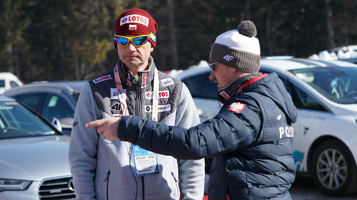 Adam Małysz i Stefan Horngacher jeszcze w czasie pracy Austriaka w Polsce