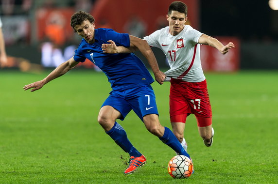 PIŁKA NOŻNA MECZ TOWARZYSKI POLSKA - FINLANDIA ( Roman Eremenko Bartosz Kapustka )