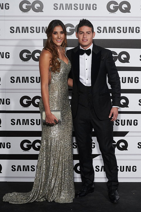 James Rodriguez i Daniela Ospina