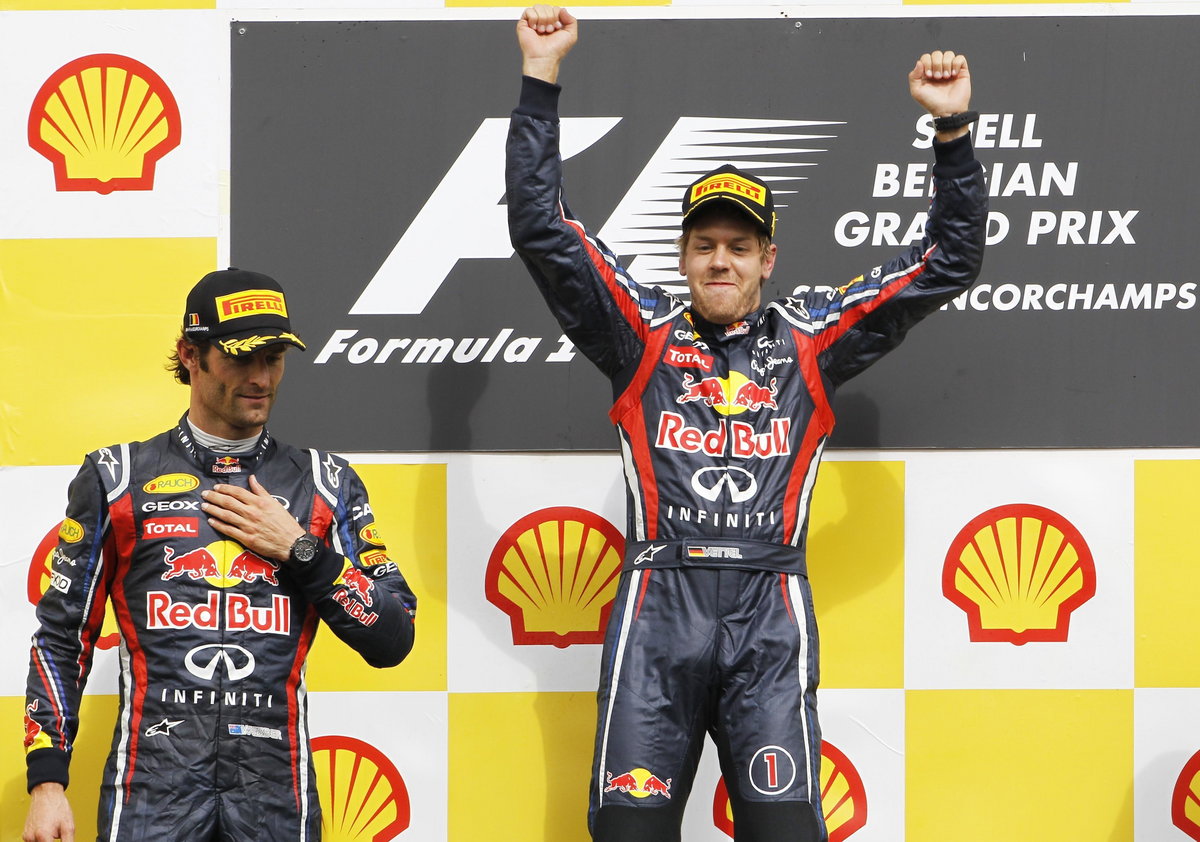 Mark Webber i Sebastian Vettel