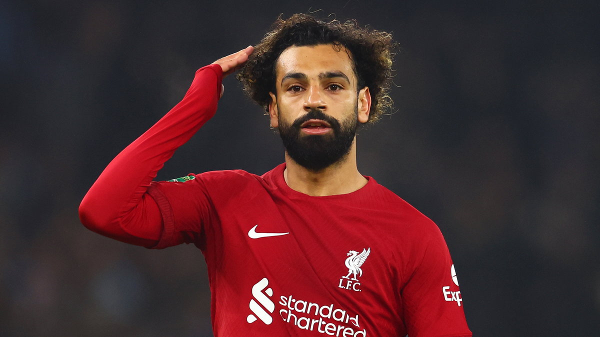 Mo Salah w barwach Liverpoolu