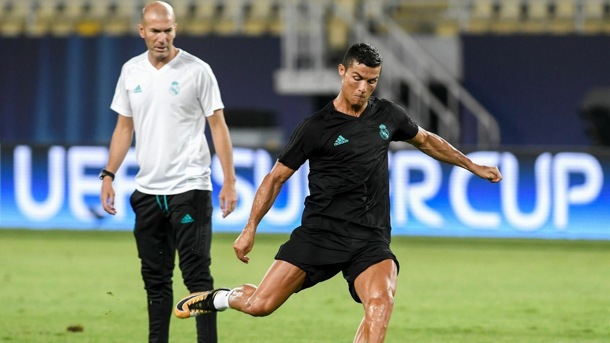 Zinedine Zidane szczęśliwy na powrót Cristiano Ronaldo