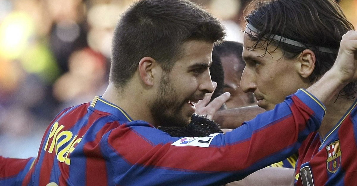 Pique: Ibrahimović nie był pomyłką Barcelony - Przegląd Sportowy