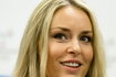 U.S. skier Lindsey Vonn speaks during a news conference in Seoul