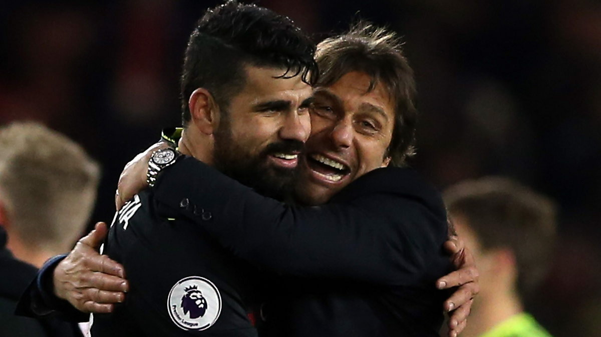 Diego Costa i Antonio Conte