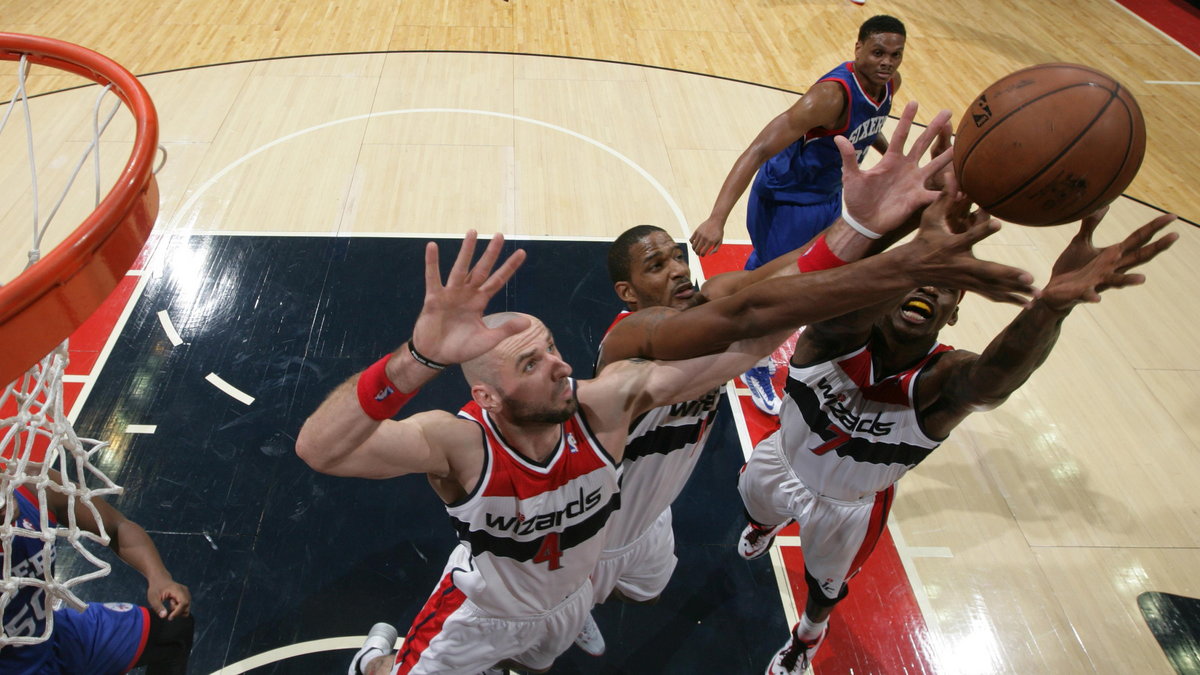 Marcin Gortat w meczu z 76ers zdobył 19 punktów i 12 zbiórek