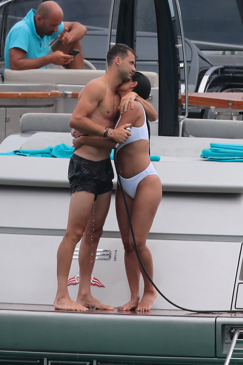 Grigor Dimitrow i Nicole Scherzinger na wakacjach