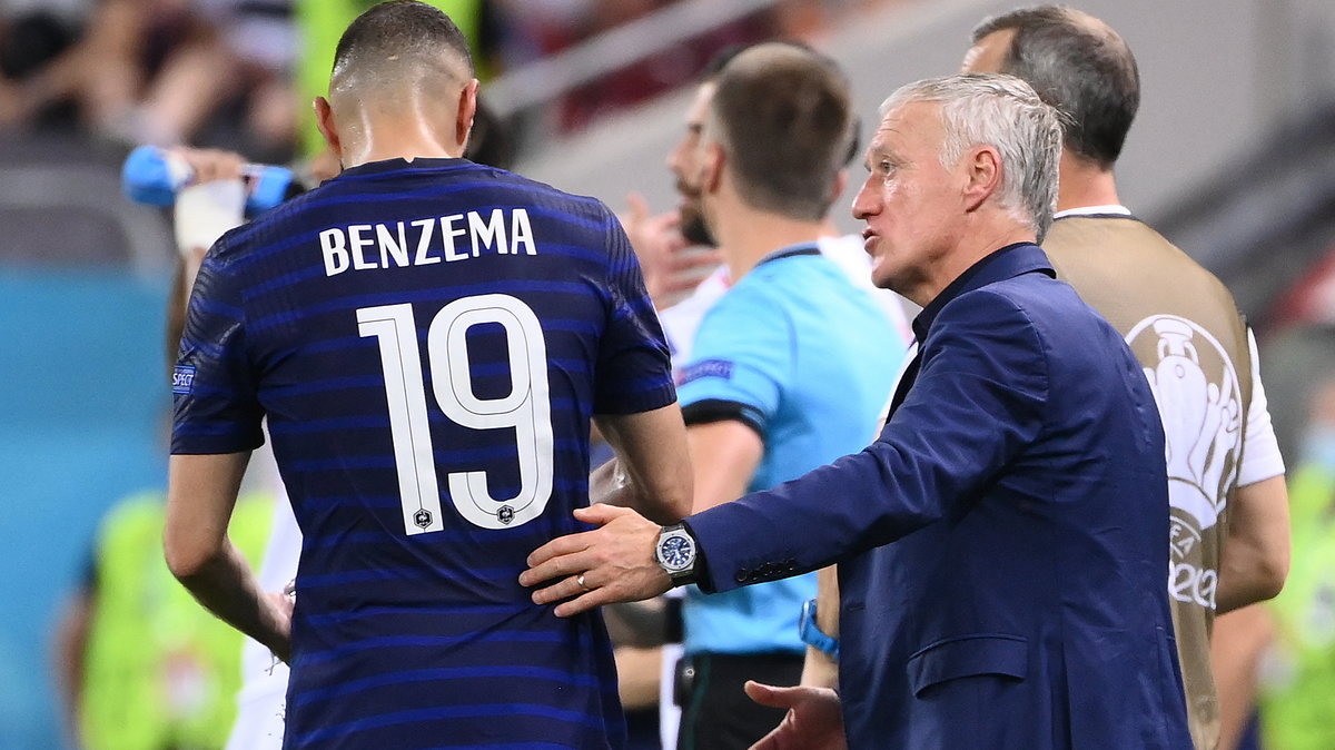 Didier Deschamps i Karim Benzema