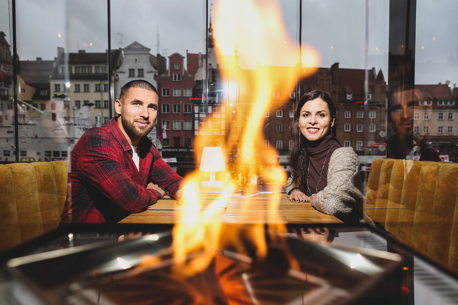 Łukasz Zwoliński i Izabela Koprowiak