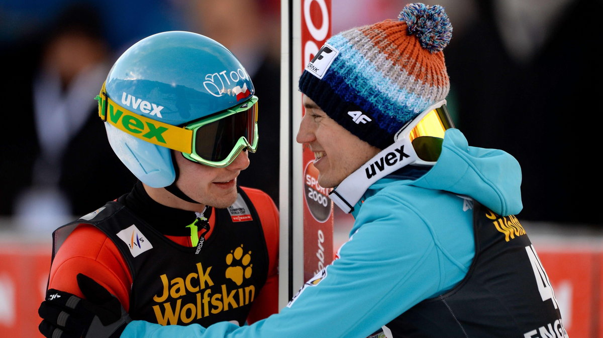 Jan Ziobro i Kamil Stoch