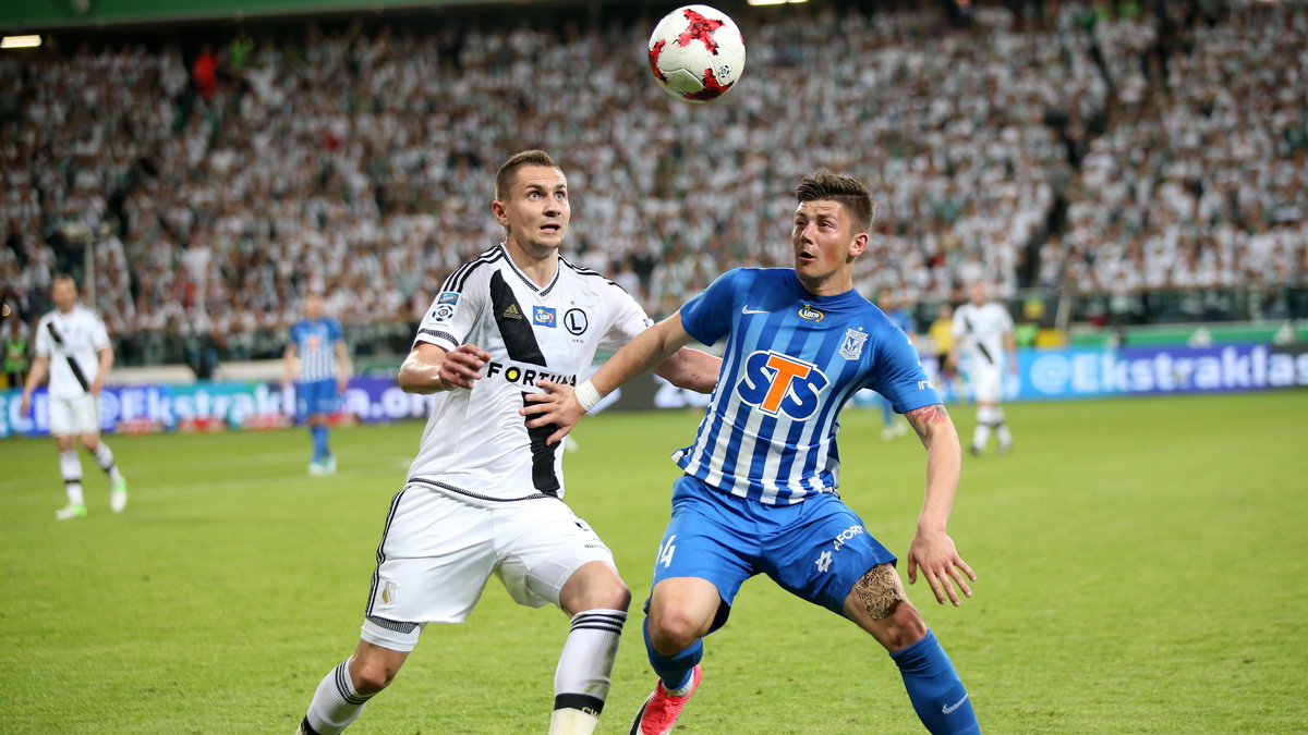 Pilka nozna. Ekstraklasa. Legia Warszawa - Lech Poznan. 17.05.2017