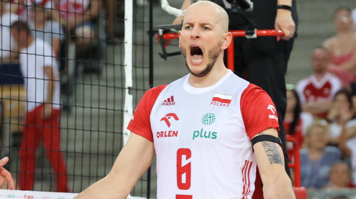 Bartosz Kurek w barwach reprezentacji Polski