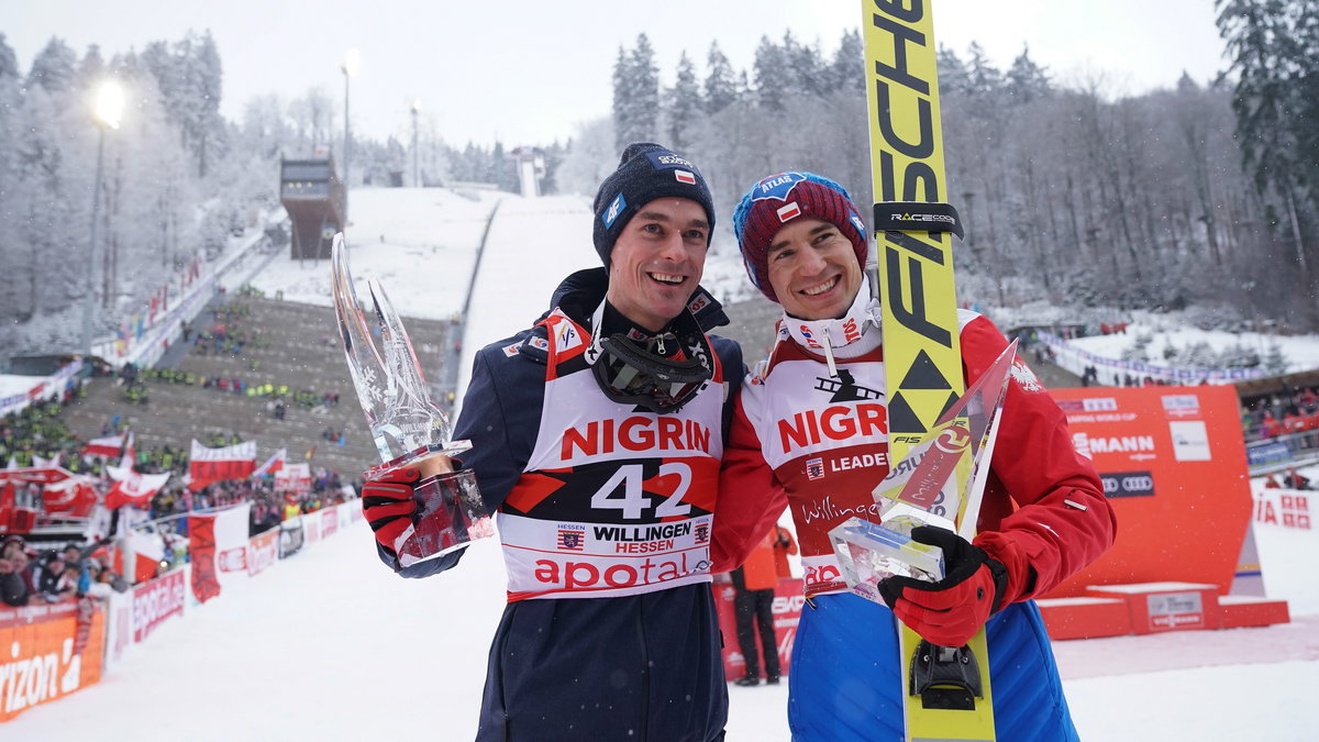 Piotr Żyła i Kamil Stoch