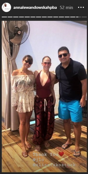 Anna Lewandowska, Jennifer Lopez i Ali Safak Ozturk