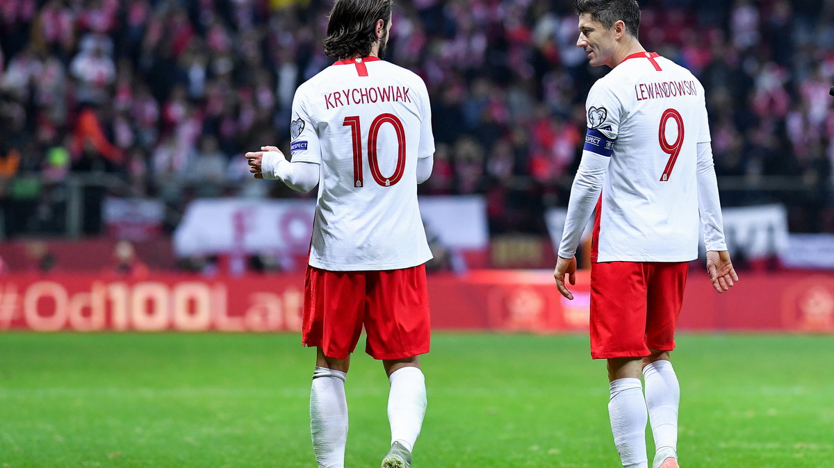 Grzegorz Krychowiak i Robert Lewandowski