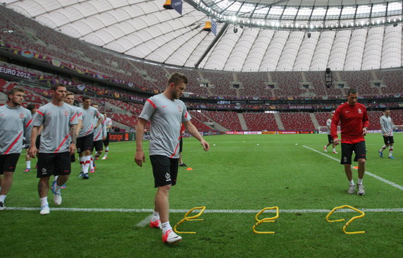 Ostatni trening reprezentacji Polski przed Euro 2012