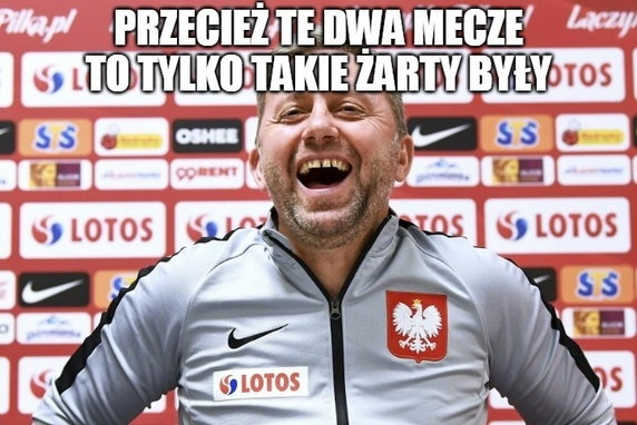 Memy na temat zwolnienia Jerzego Brzęczka z funkcji selekcjonera reprezentacji Polski