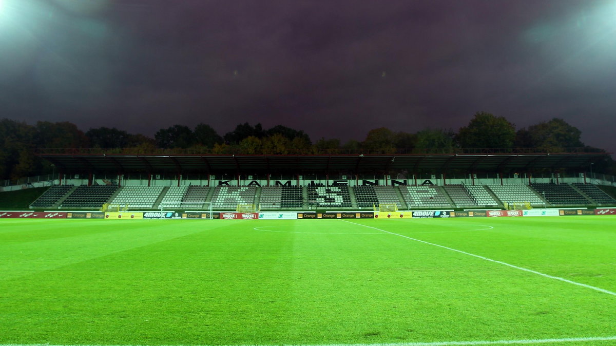 Stadion Polonii, trening reprezentacji Polski