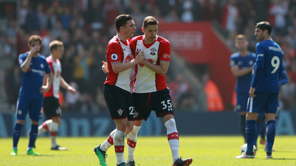 Jan Bednarek może spaść z Premier League z Southampton