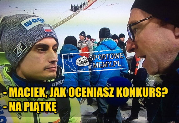 PŚ w Wiśle: Kamil Stoch znów najlepszy. Memy po kolejnym triumfie Polaka