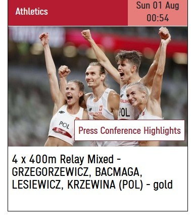 Wpadka w systemie dla mediów. Pomylono polskich mistrzów olimpijskich