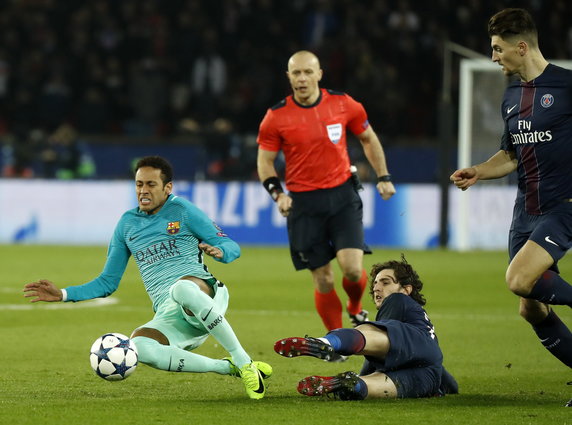 FRANCE SOCCER UEFA CHAMPIONS LEAGUE (Paris Saint Germain (PSG) vs FC Barcelona)