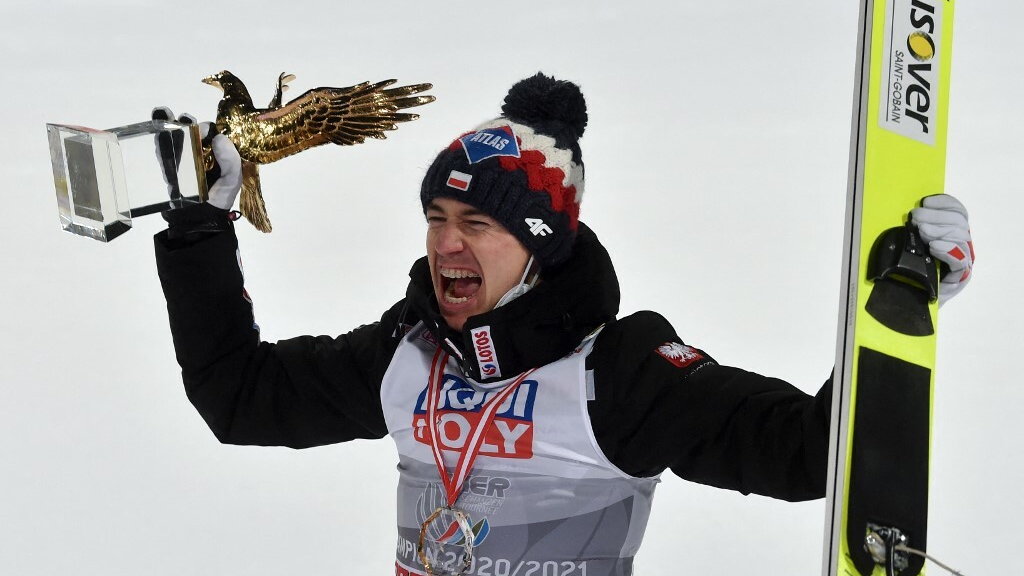 Kamil Stoch z nagrodą za triumf w 69. TCS