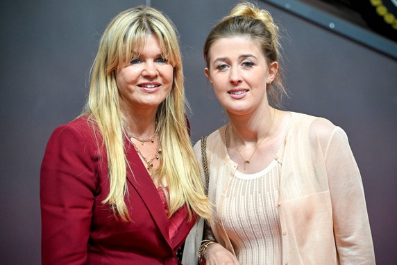 Corinna Schumacher z córką Giną