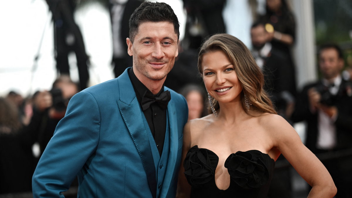 Robert Lewandowski i Anna Lewandowska