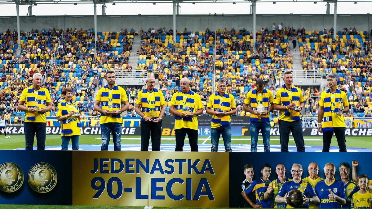 Jedenastka 90-lecia Arki Gdynia 