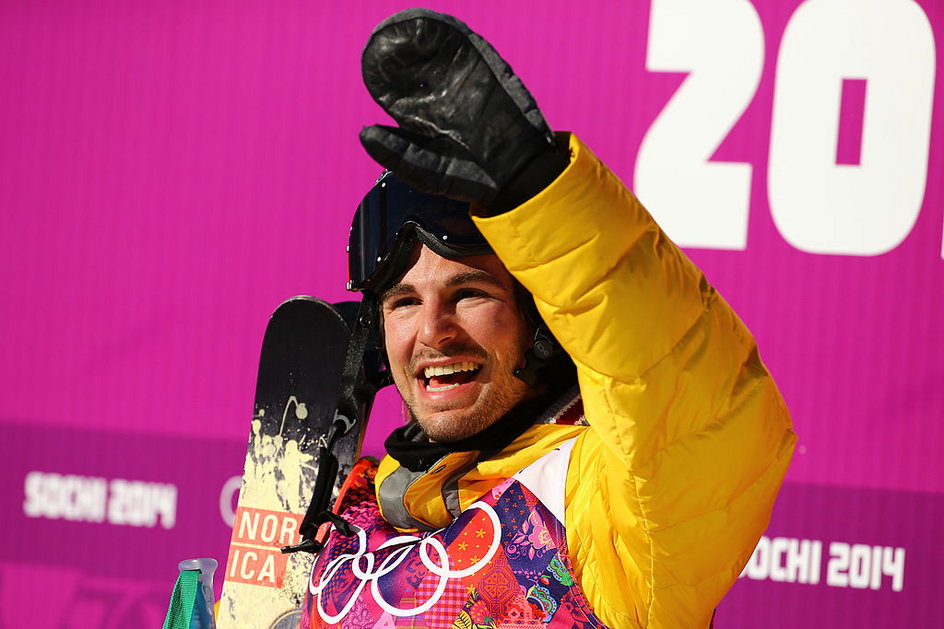 Benedikt Mayr podczas igrzysk olimpijskich w Soczi w 2014 roku