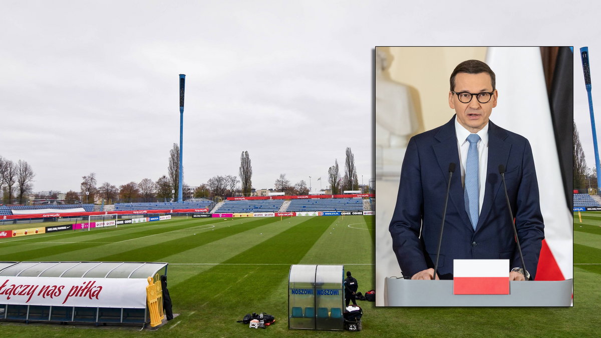 Stadion Ruchu i premier Mateusz Morawiecki