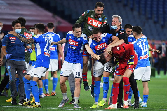 epa08492359 - ITALY SOCCER ITALIAN CUP (Coppa Italia final - SSC Napoli vs Juventus FC)