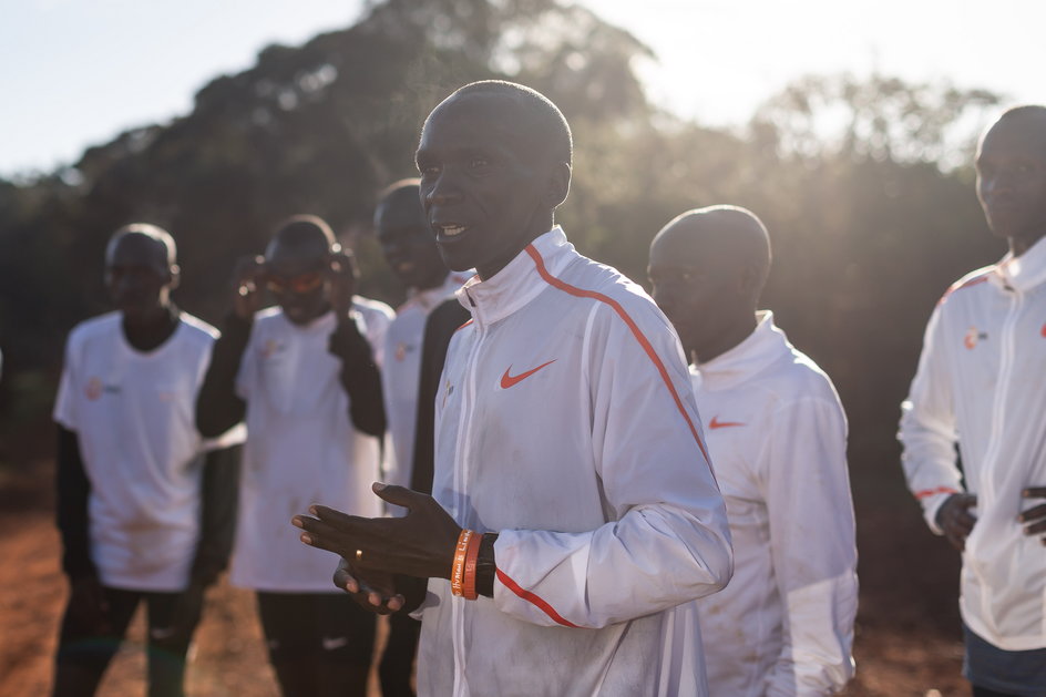 Kipchoge to najważniejsza postać ekipy NN Running Team