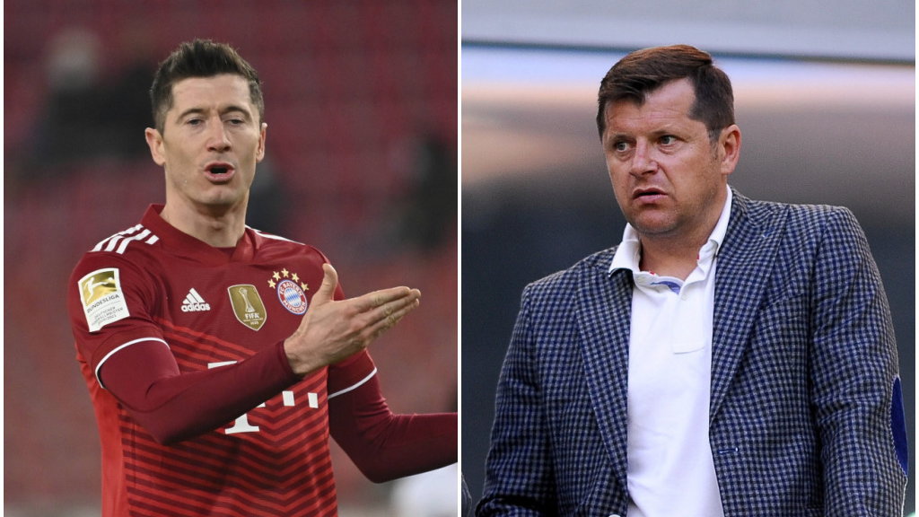 Robert Lewandowski i Cezary Kucharski