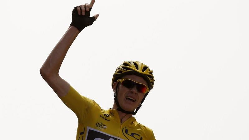 Chris Froome na Mont Ventoux