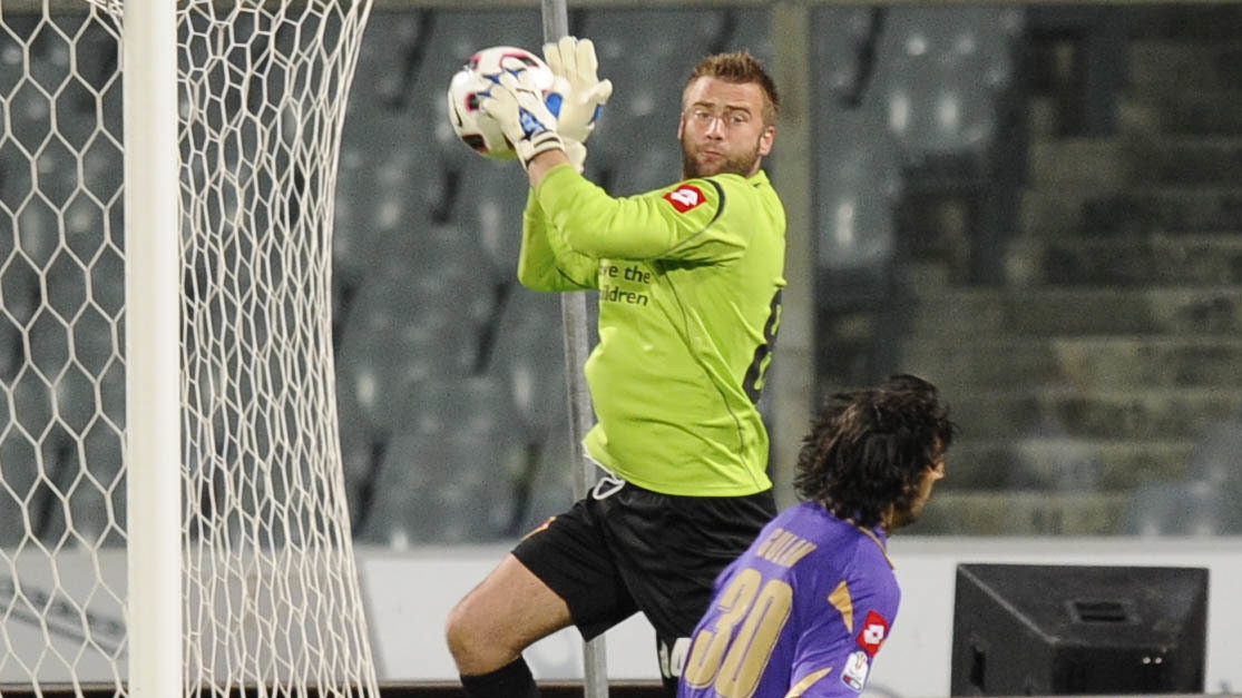 Artur Boruc w meczu Fiorentina - Empoli