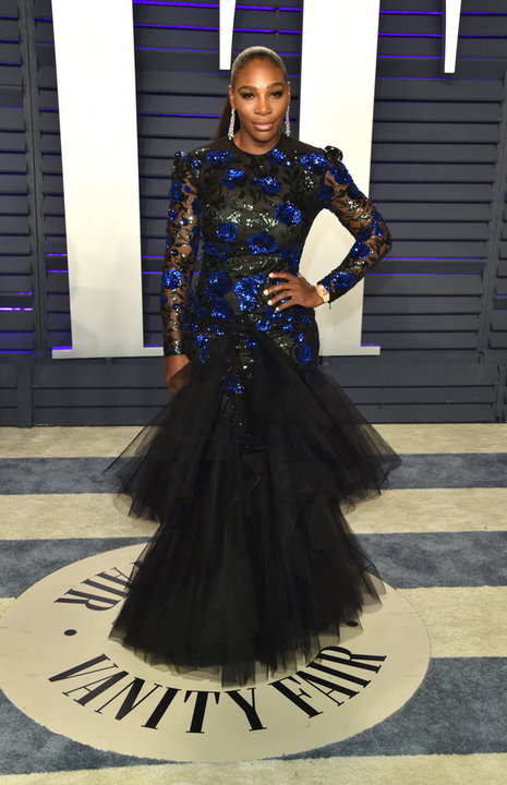 Serena Williams na Vanity Fair Oscar Party 2019
