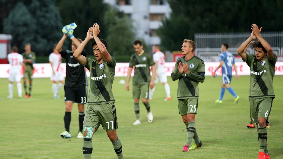 Pilka nozna. Liga Mistrzow. Zrinjski Mostar - Legia Warszawa. 12.07.2016