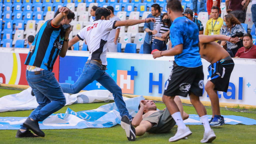 Brutalne zamieszki na stadionie klubu Queretaro FC