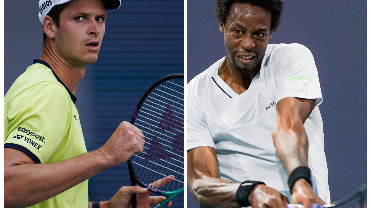 Hubert Hurkacz i Gael Monfils