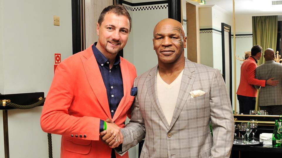 Jerzy Dudek i Mike Tyson