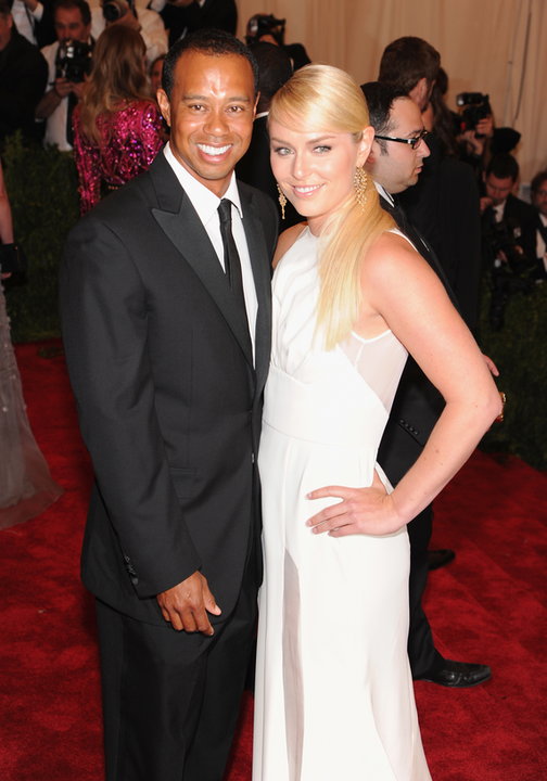 Tiger Woods i Lindsey Vonn