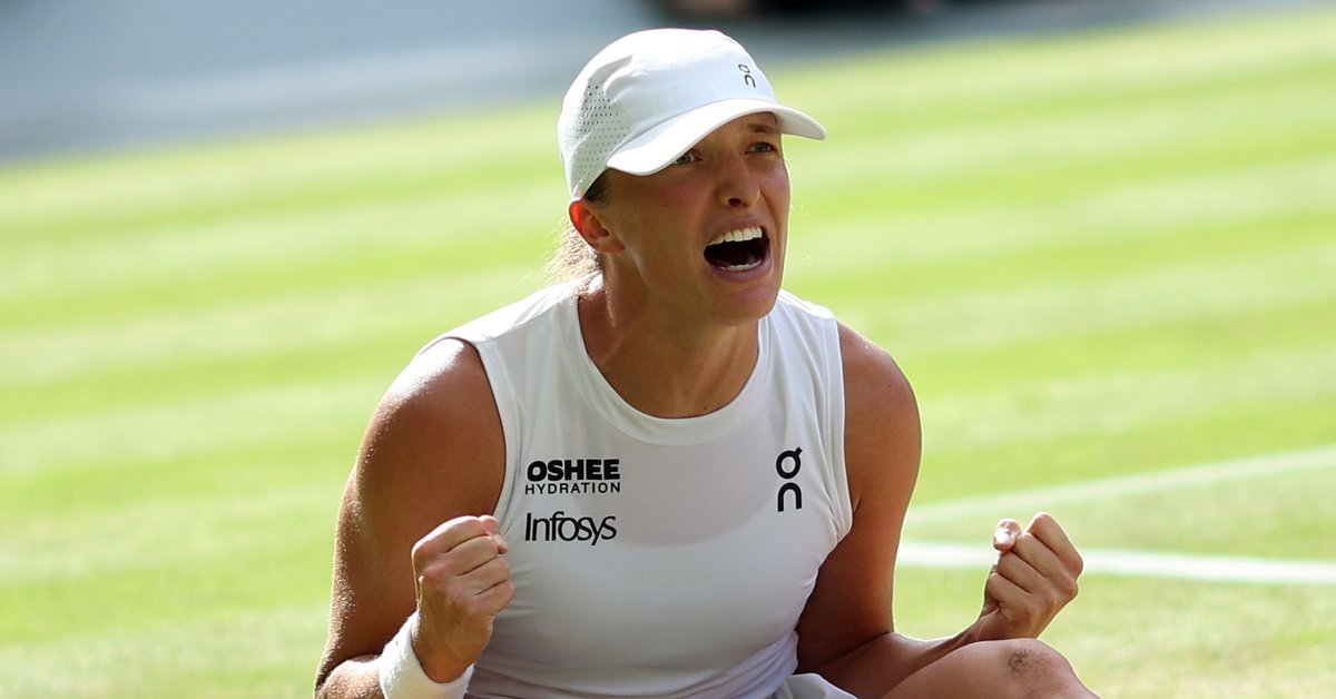 "Myślę, iż będzie bardzo szczęśliwa". Iga Świątek spotkała się z księżną Kate