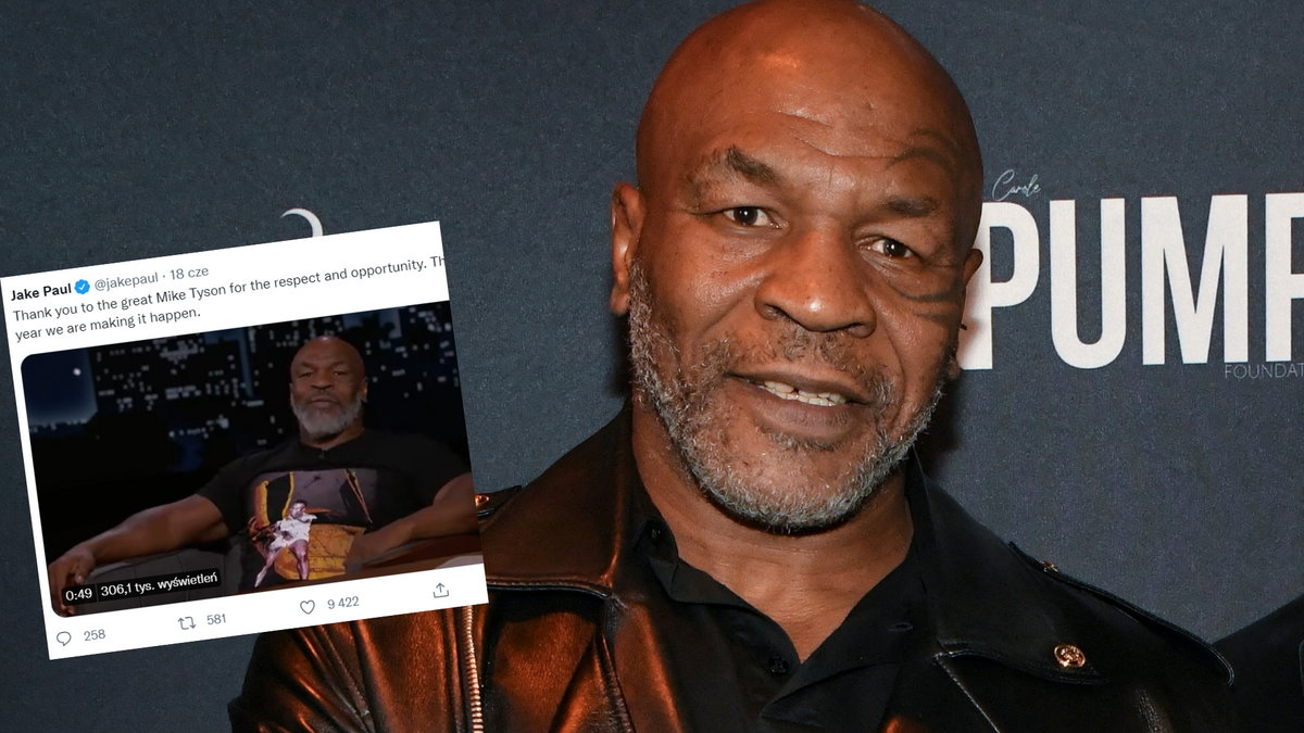 Mike Tyson chce wrócić do ringu (twitter.com/jakepaul)